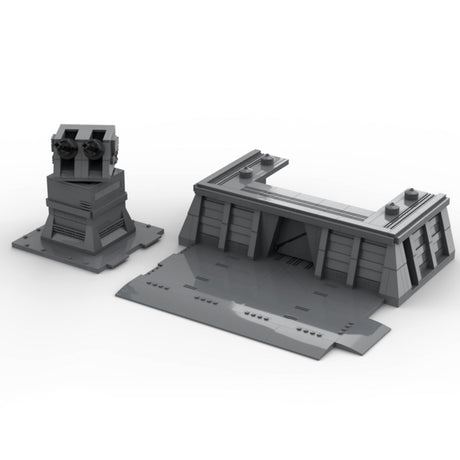 MOC - 88744 Space Wars Base Building Blocks - LesDiy