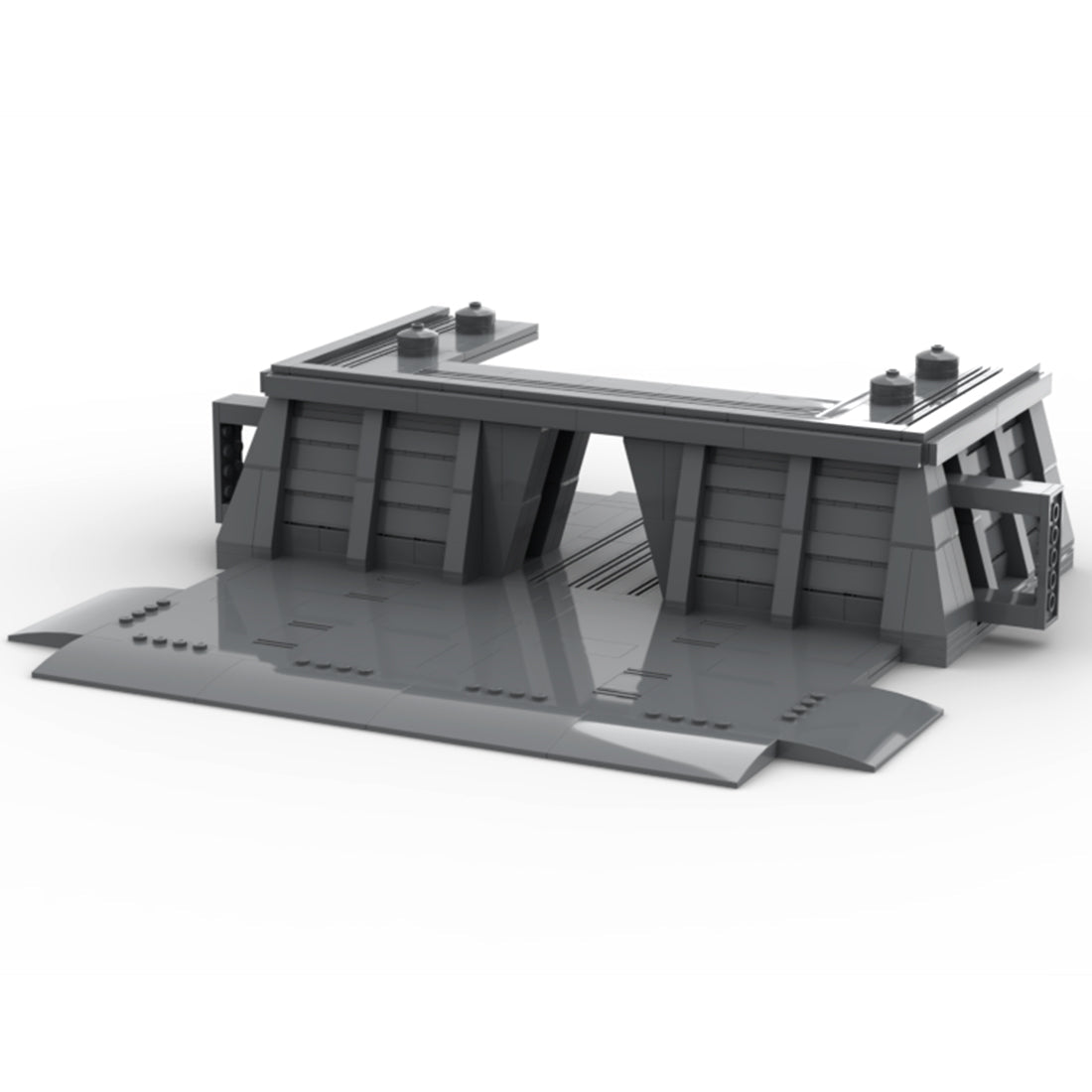 MOC - 88744 Space Wars Base Building Blocks - LesDiy