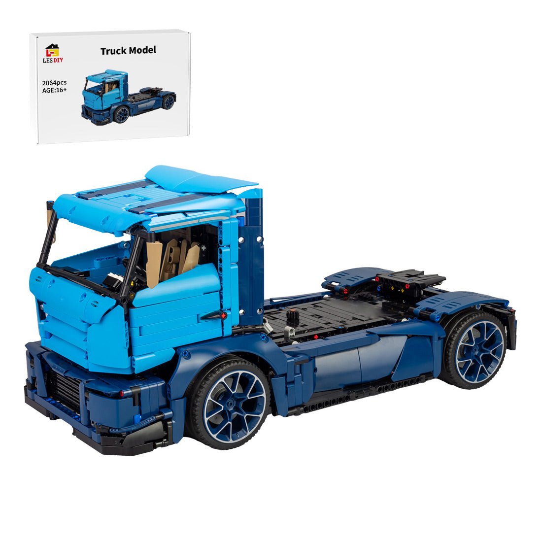 MOC - 88792 42083 Model B - Race Truck - LesDiy -