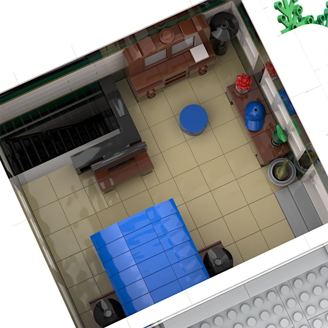 MOC - 88864 Bar & Residential House - LesDiy -