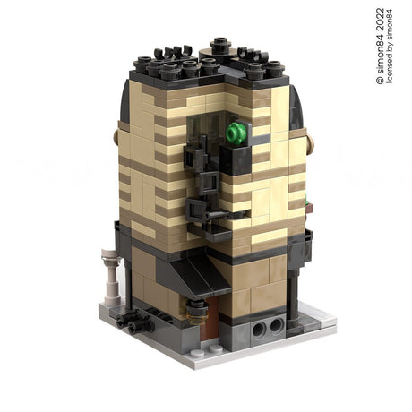 MOC - 88967 Mini Post Office Modular Building - LesDiy -