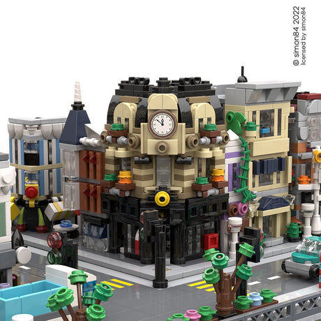 MOC - 88967 Mini Post Office Modular Building - LesDiy -