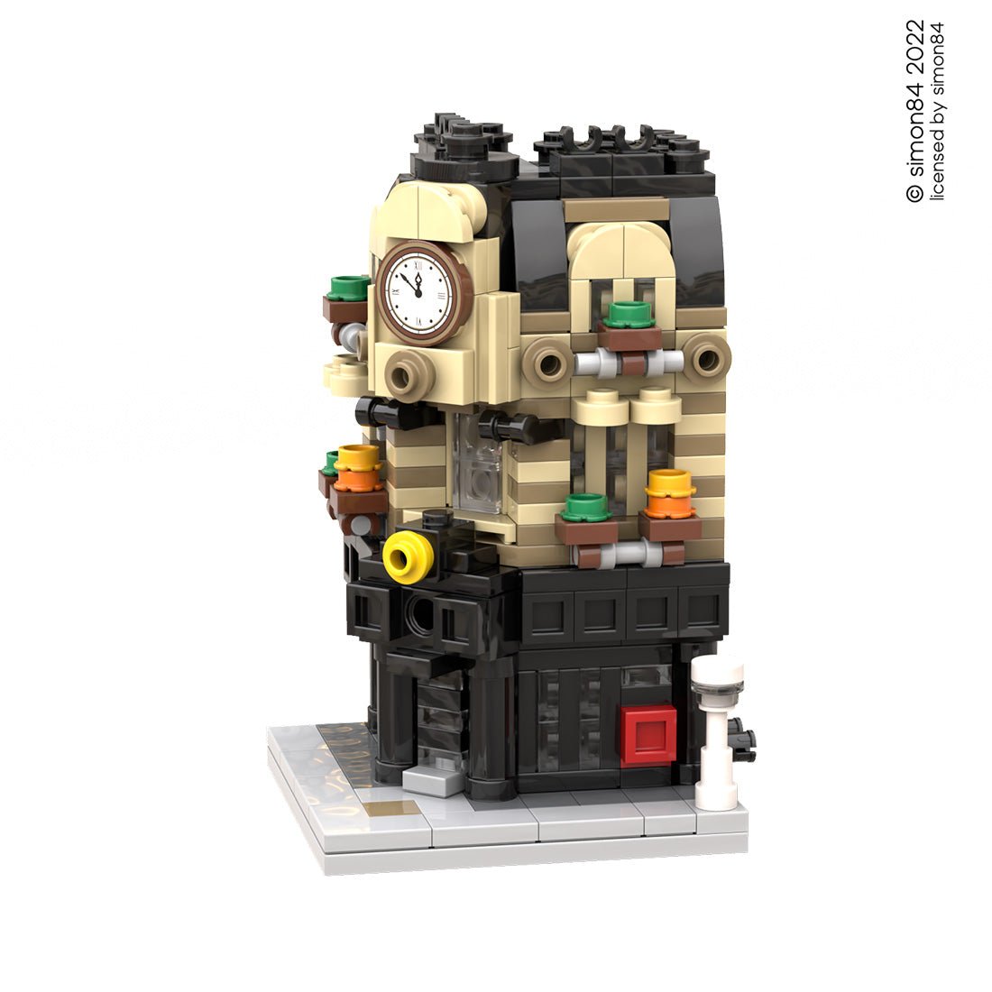 MOC - 88967 Mini Post Office Modular Building - LesDiy -