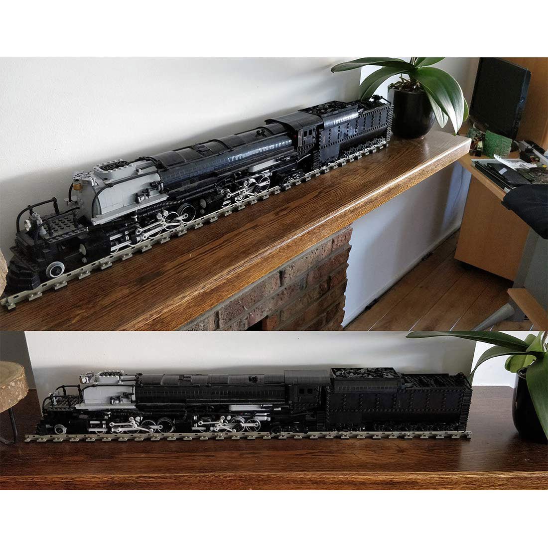 MOC - 89126 4014 Big Boy | Version 2 Building Blocks - LesDiy -