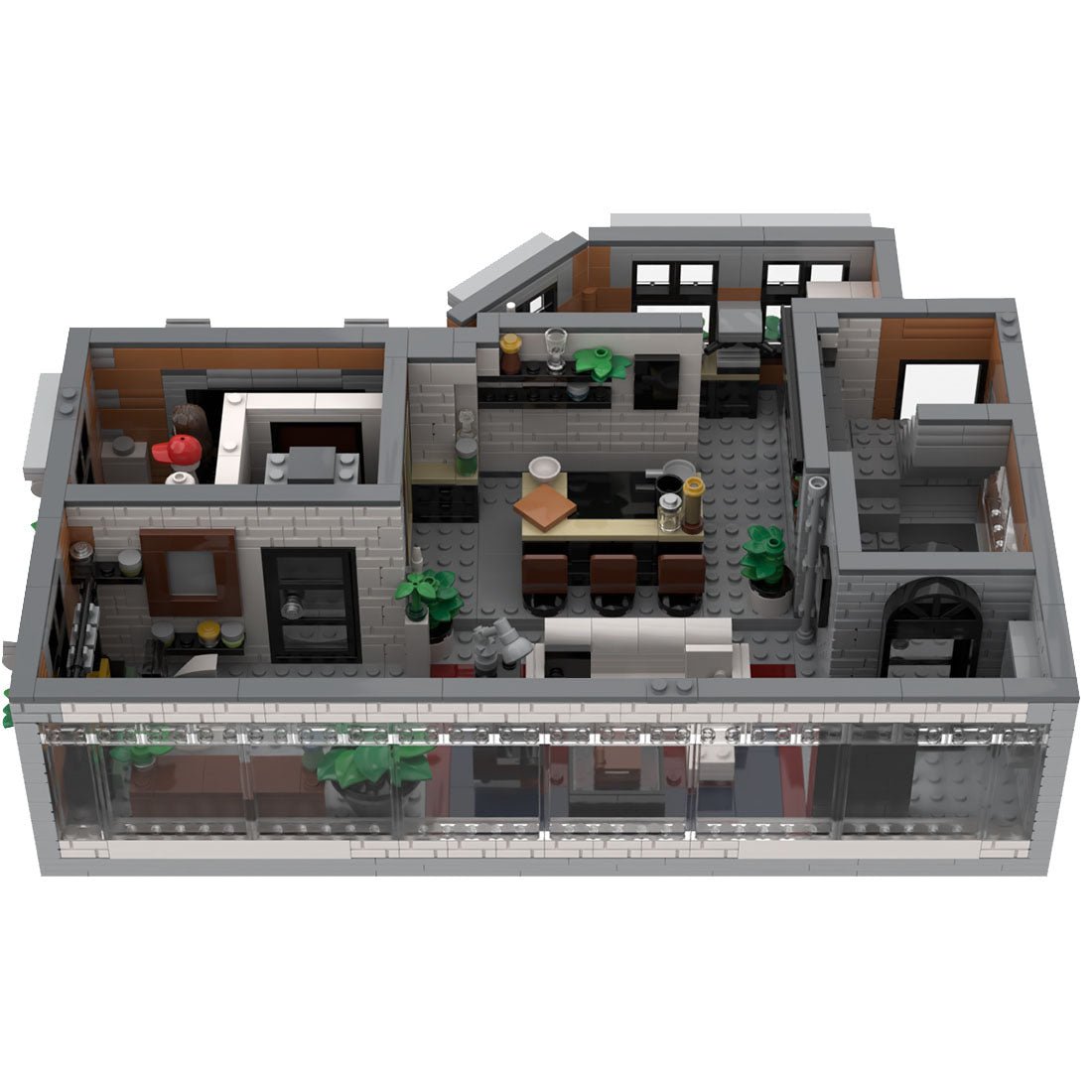 MOC - 89341 Sit - Complex Queer Eye Building Blocks - LesDiy -