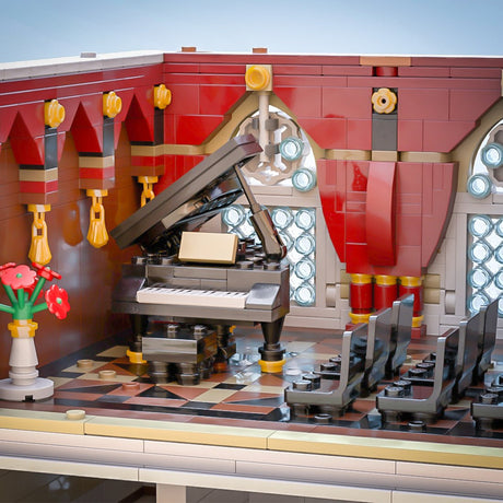 MOC - 89901 Modular Town Piano Society Model - LesDiy -