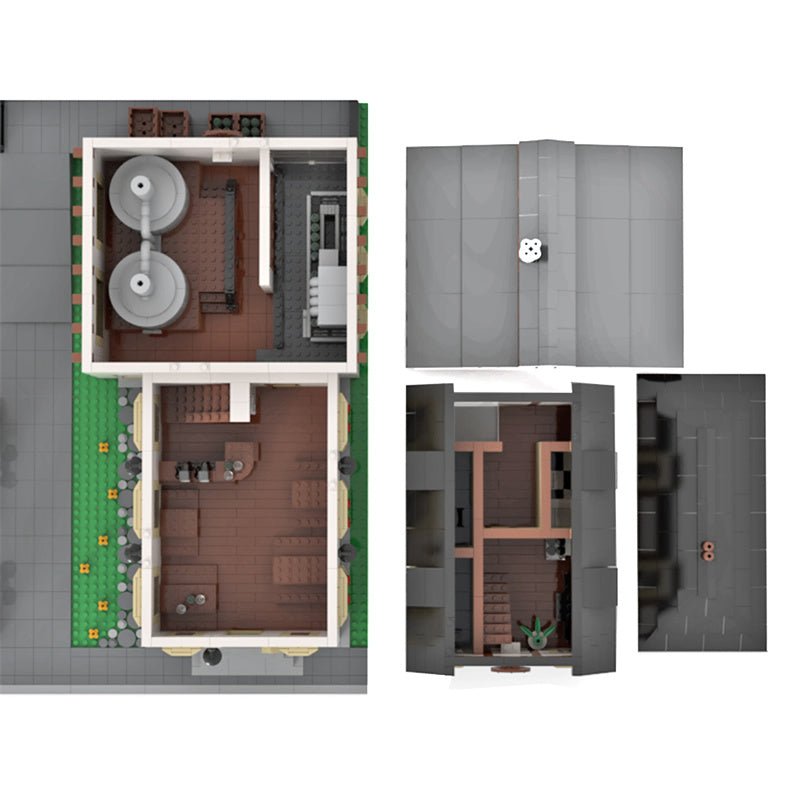 MOC - 90068 Brewery Munich Oktoberfest - LesDiy - MOC