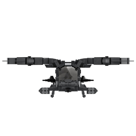 MOC - 91477 Military Combat Helicopter Model - LesDiy -