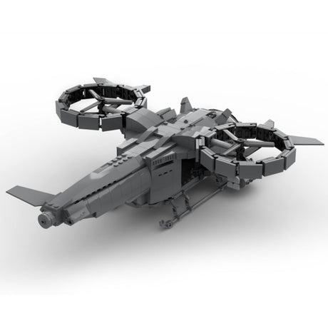 MOC - 91477 Military Combat Helicopter Model - LesDiy -