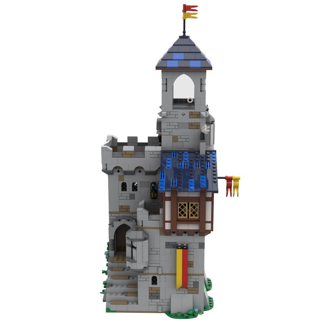 MOC - 92106 Modular Castle's Keep - LesDiy -