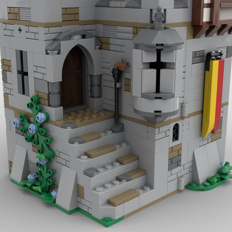 MOC - 92106 Modular Castle's Keep - LesDiy -