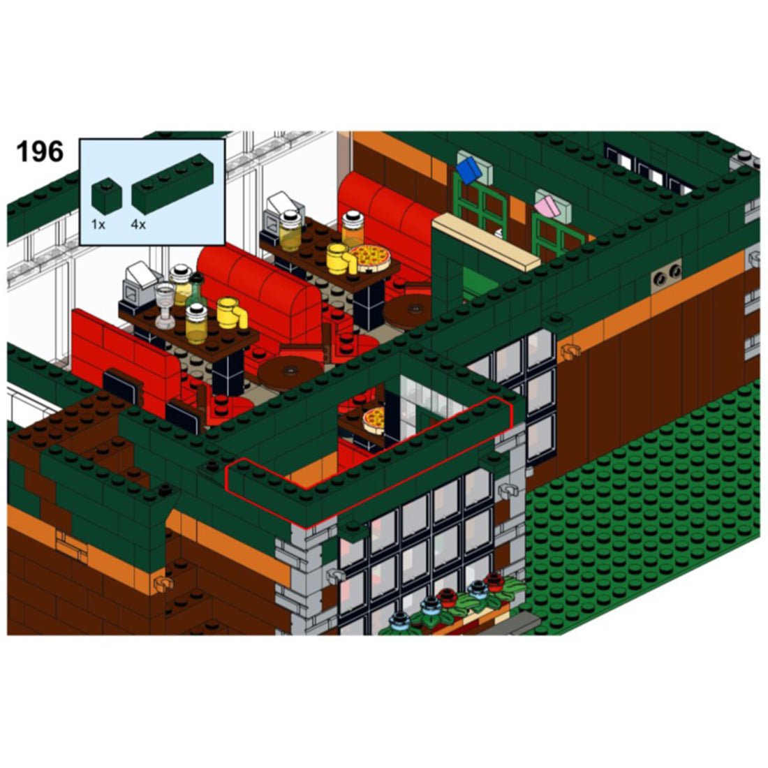 MOC - 92501 SitComplex - MacLaren's Pub Building Blocks - LesDiy -