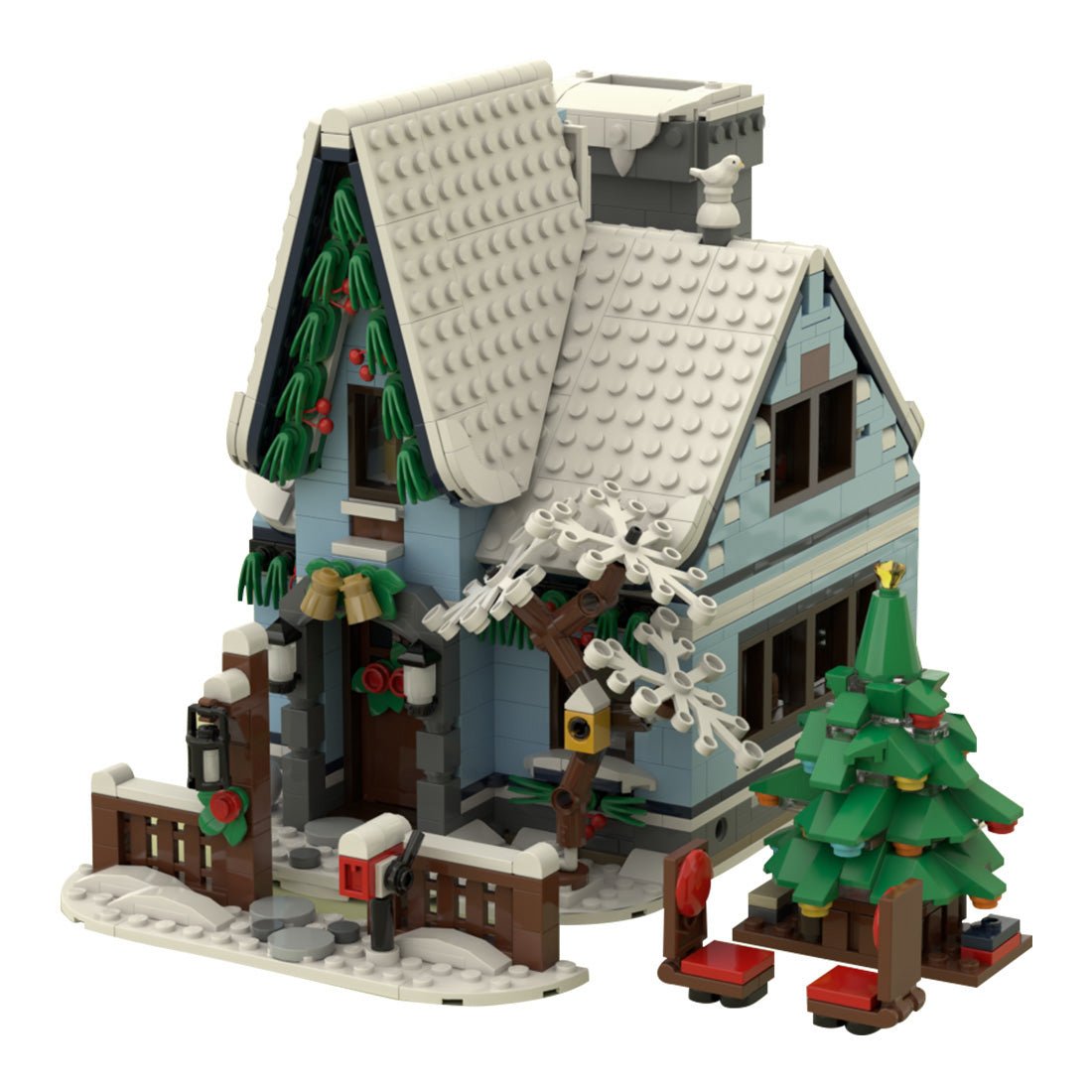 MOC - 92758 Winter Cabin - LesDiy -