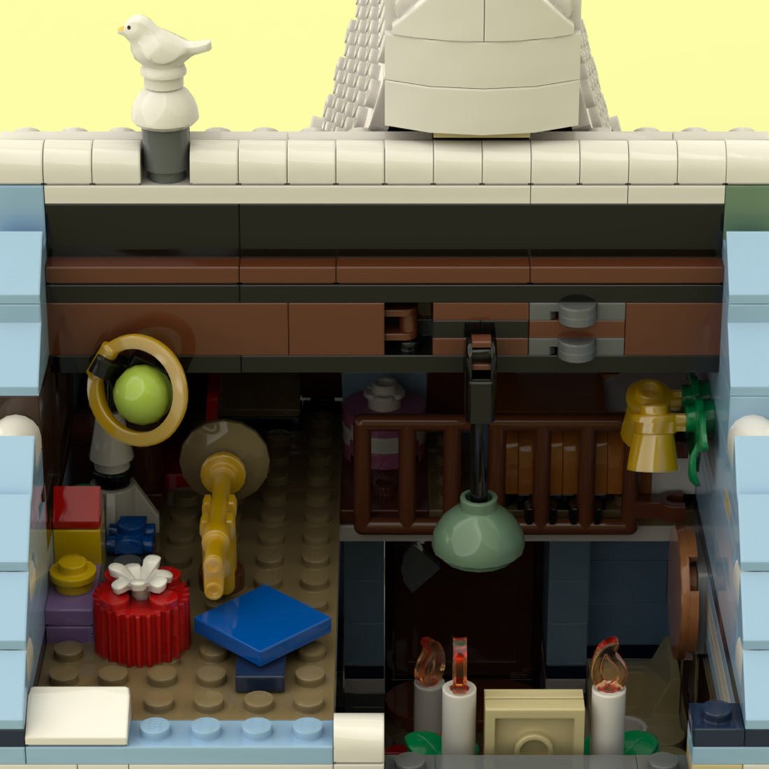 MOC - 92758 Winter Cabin - LesDiy -