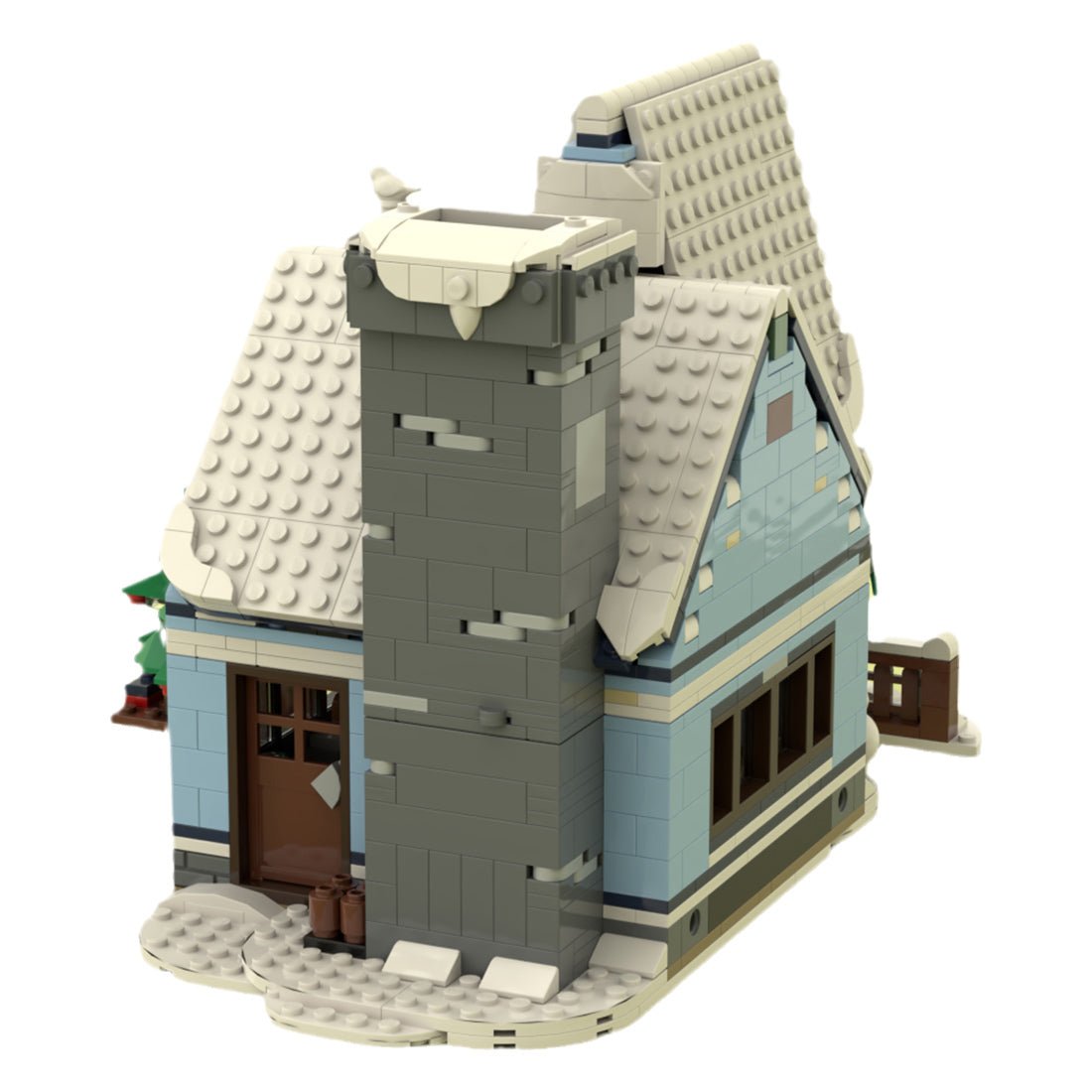MOC - 92758 Winter Cabin - LesDiy -