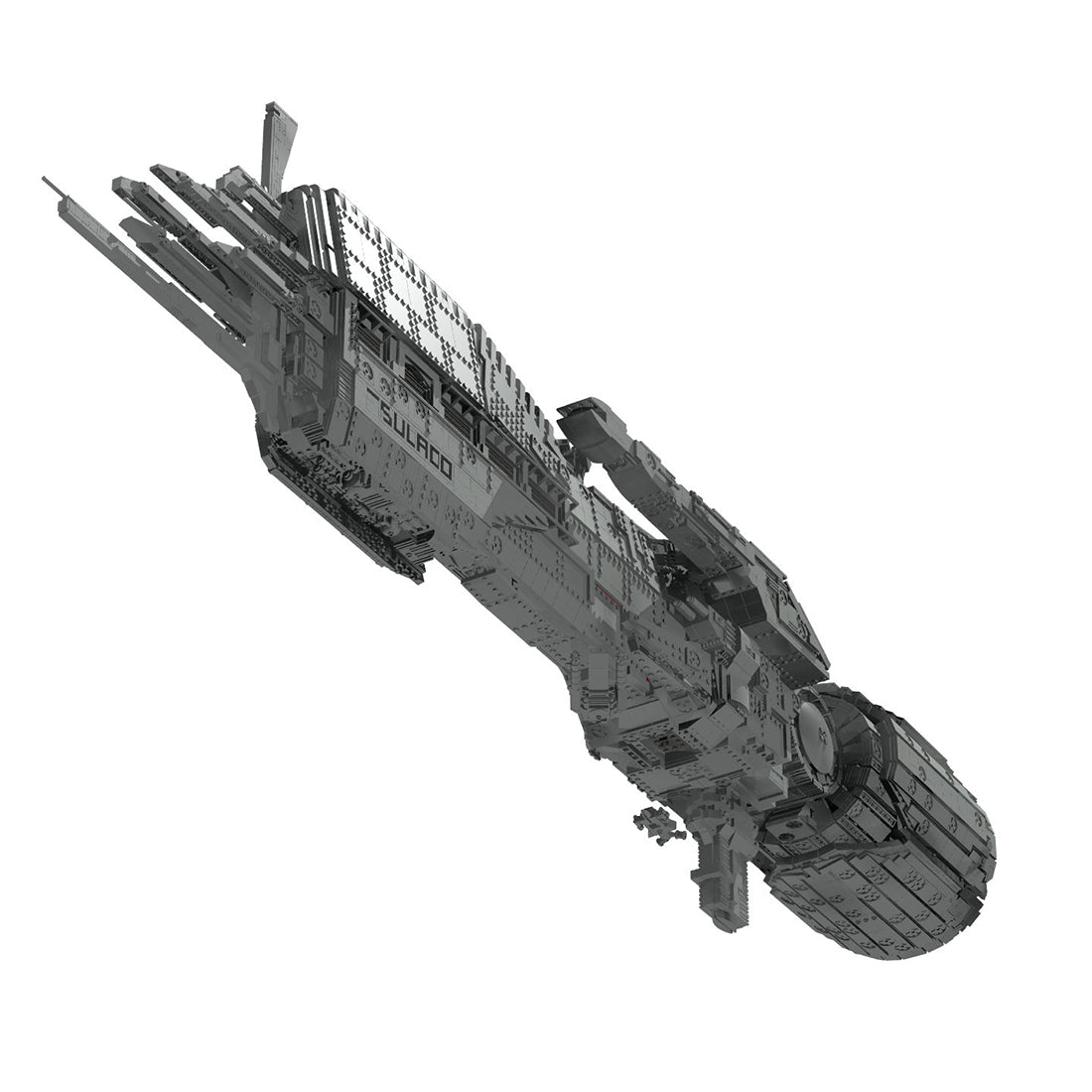 MOC - 92780 USS SULACO 9816 - new upload - LesDiy - Locomotive