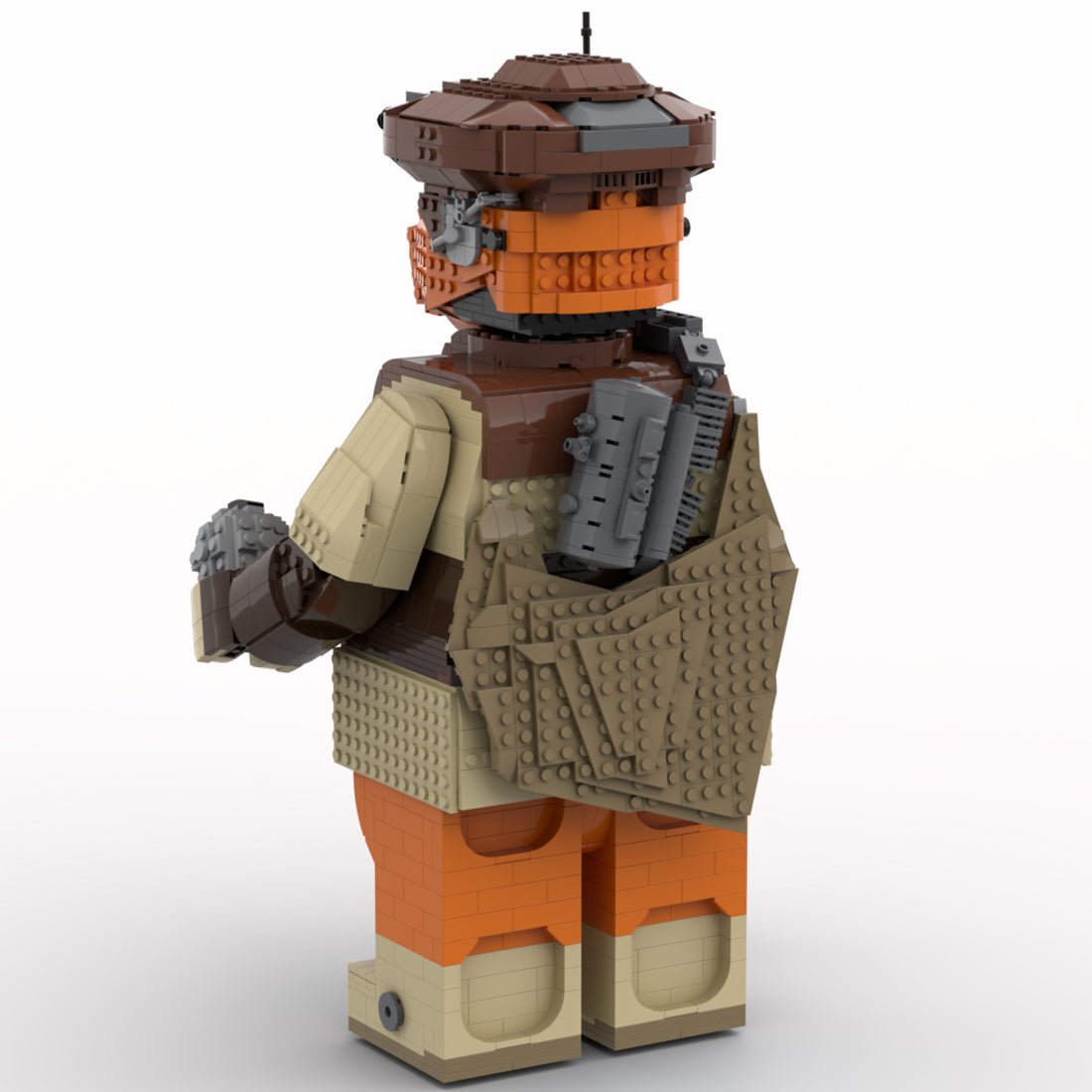 MOC - 93592 Boushh Mega Figure(with Helmet) - LesDiy -