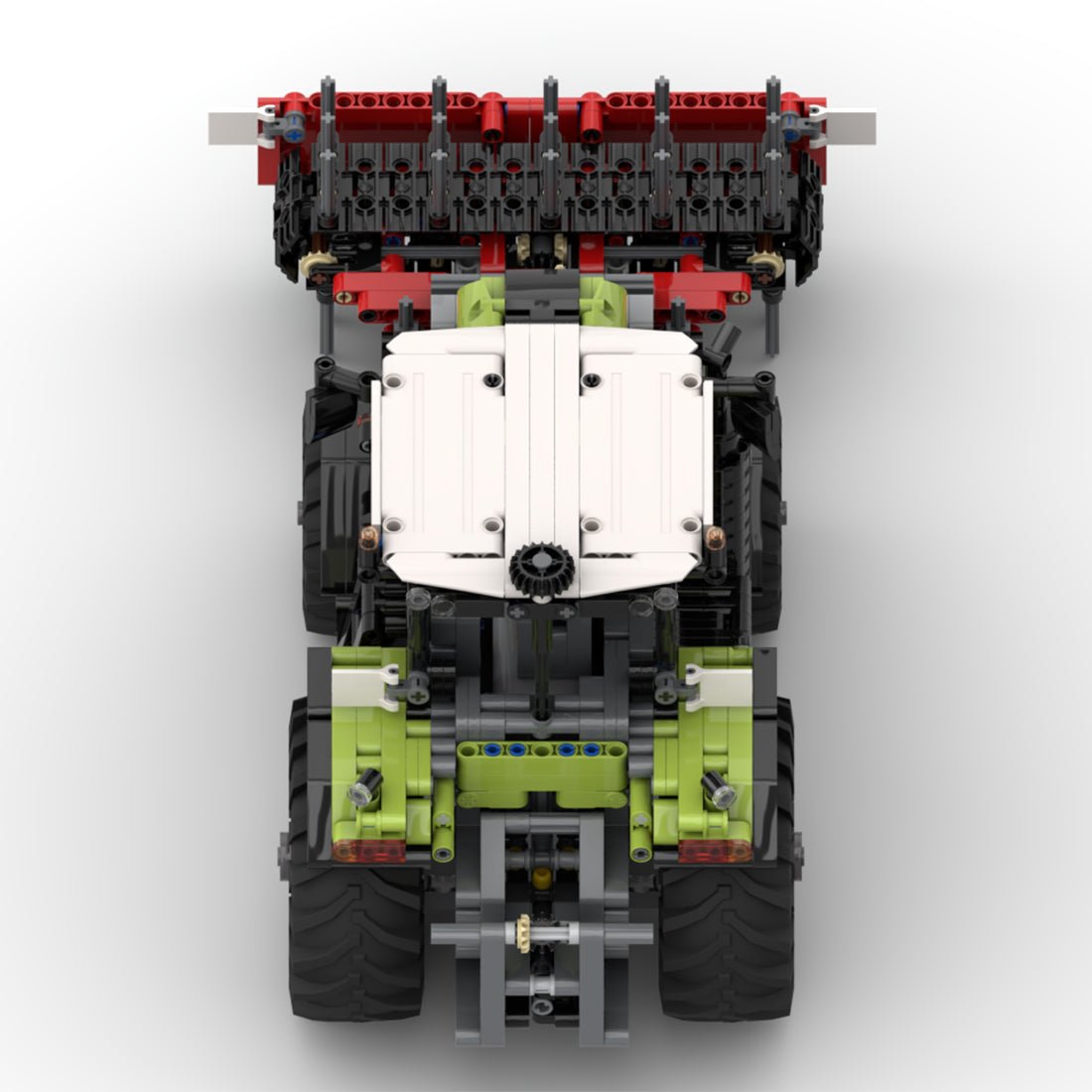 MOC - 94474&MOC - 32820 RC Band Rake Tractor - LesDiy -