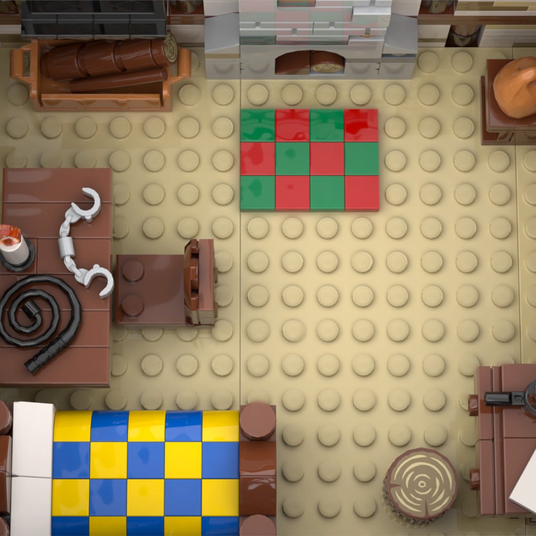 MOC - 94577 Medieval Tudor House - LesDiy -