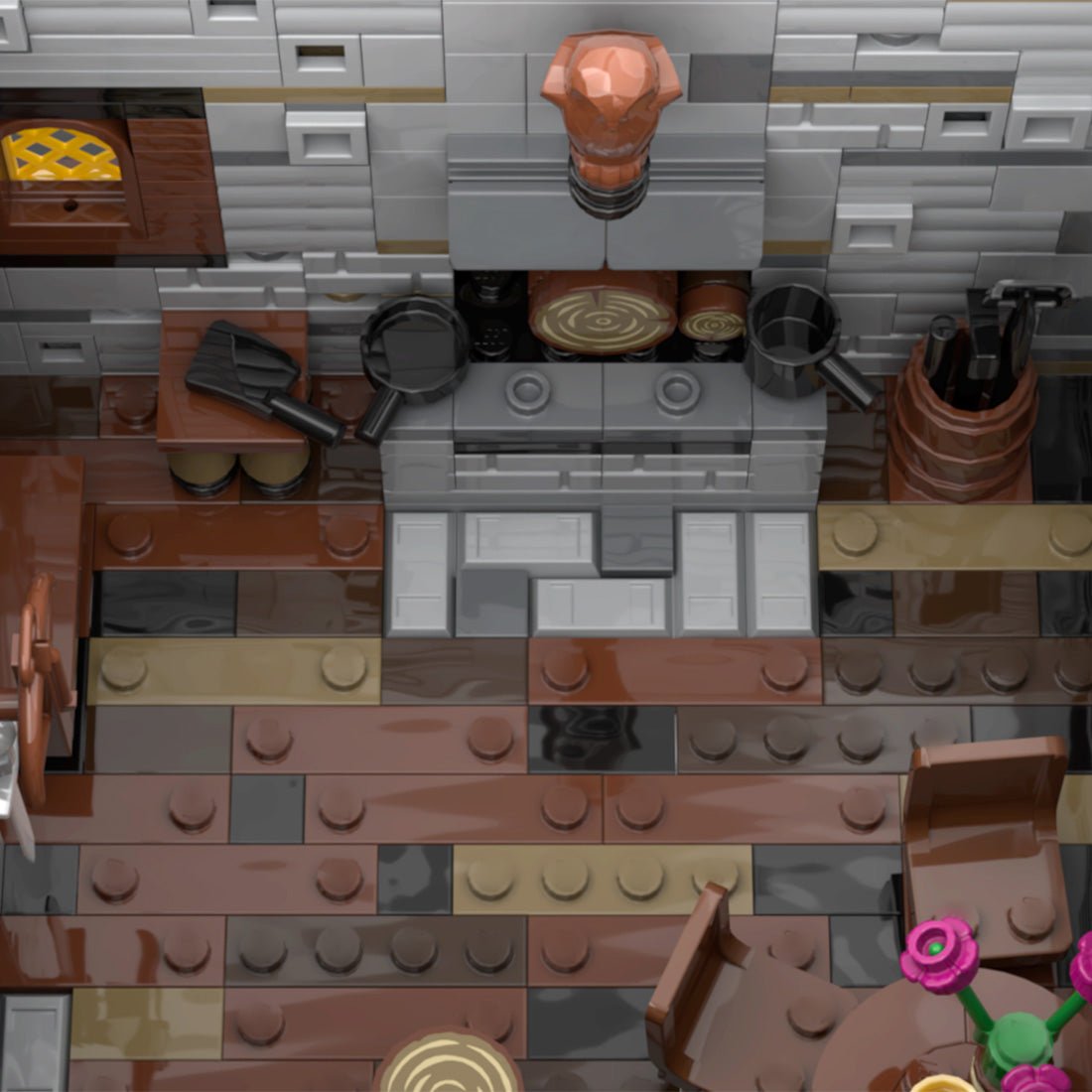 MOC - 94577 Medieval Tudor House - LesDiy -