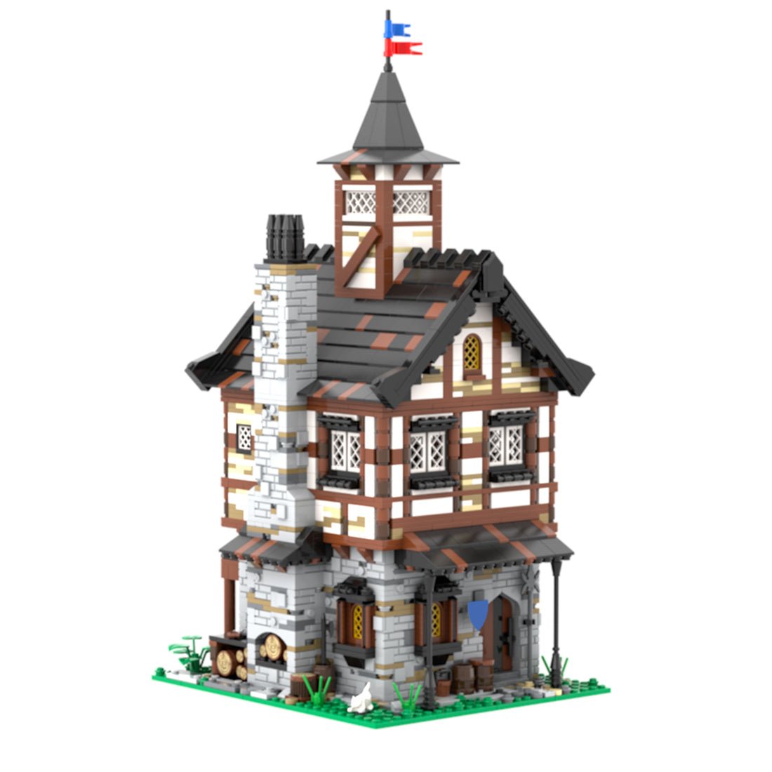 MOC - 94577 Medieval Tudor House - LesDiy -