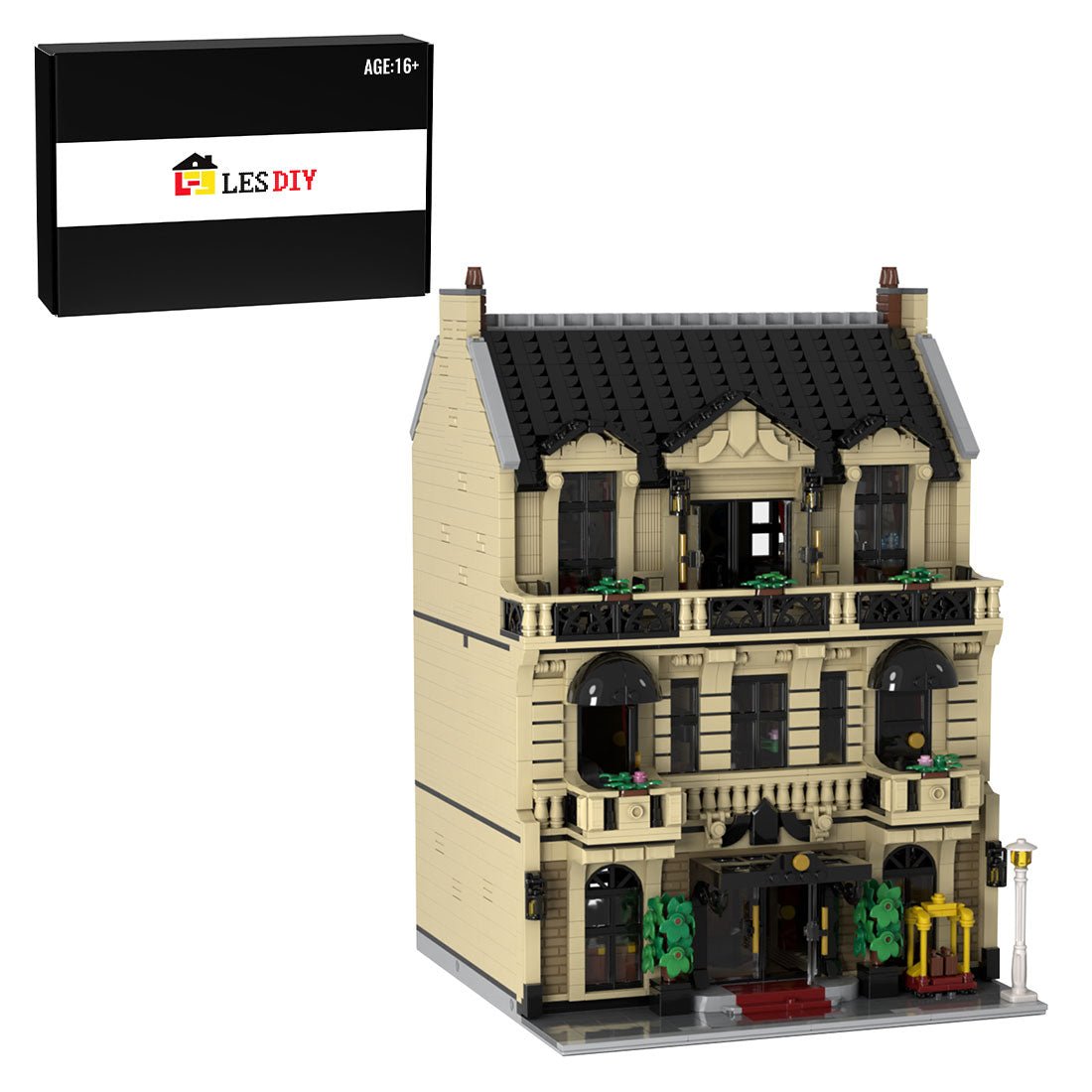 MOC-95212 Hotel Model Compatible with Lego-LesDiy-MOC-
