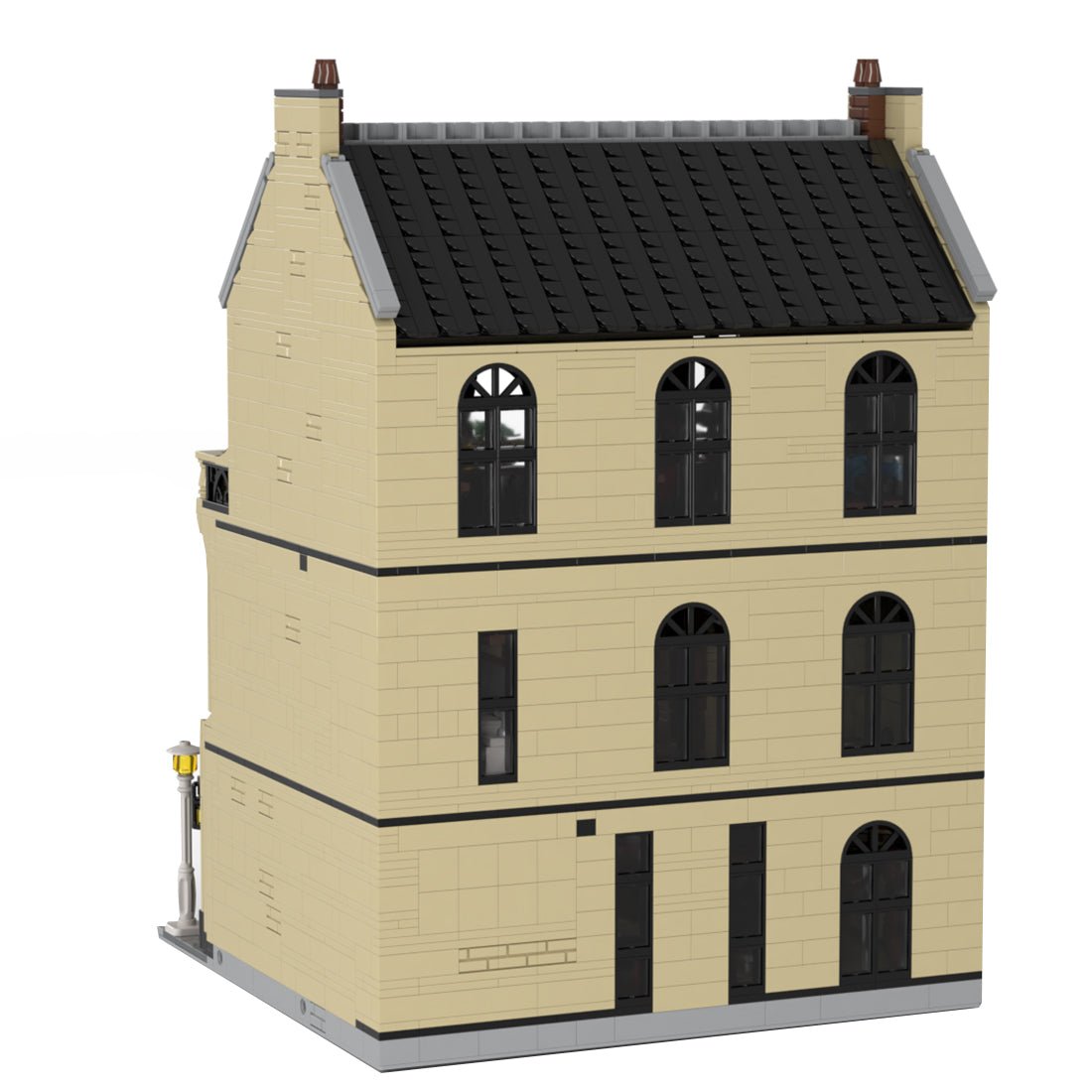 MOC - 95212 Hotel Model Compatiblr with Lego - LesDiy - MOC