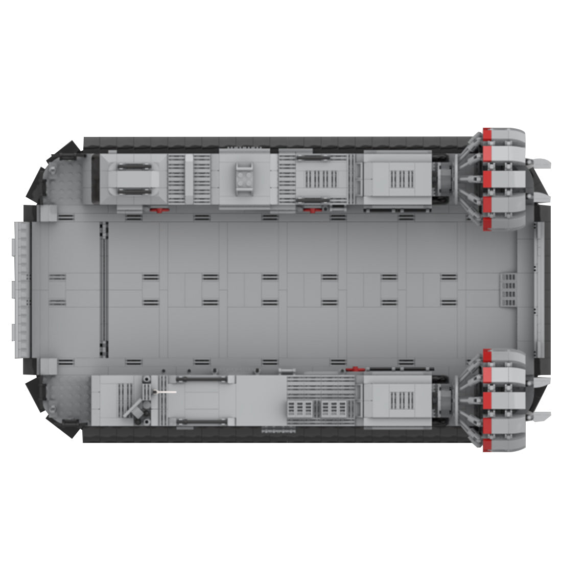 MOC - 96061 Military Landing Craft Model - LesDiy -