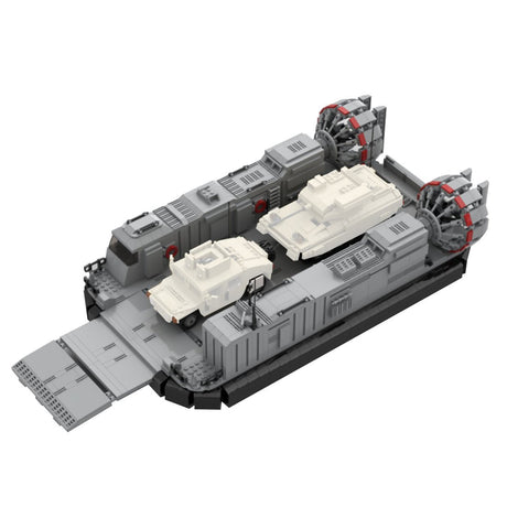 MOC - 96061 Military Landing Craft Model - LesDiy -