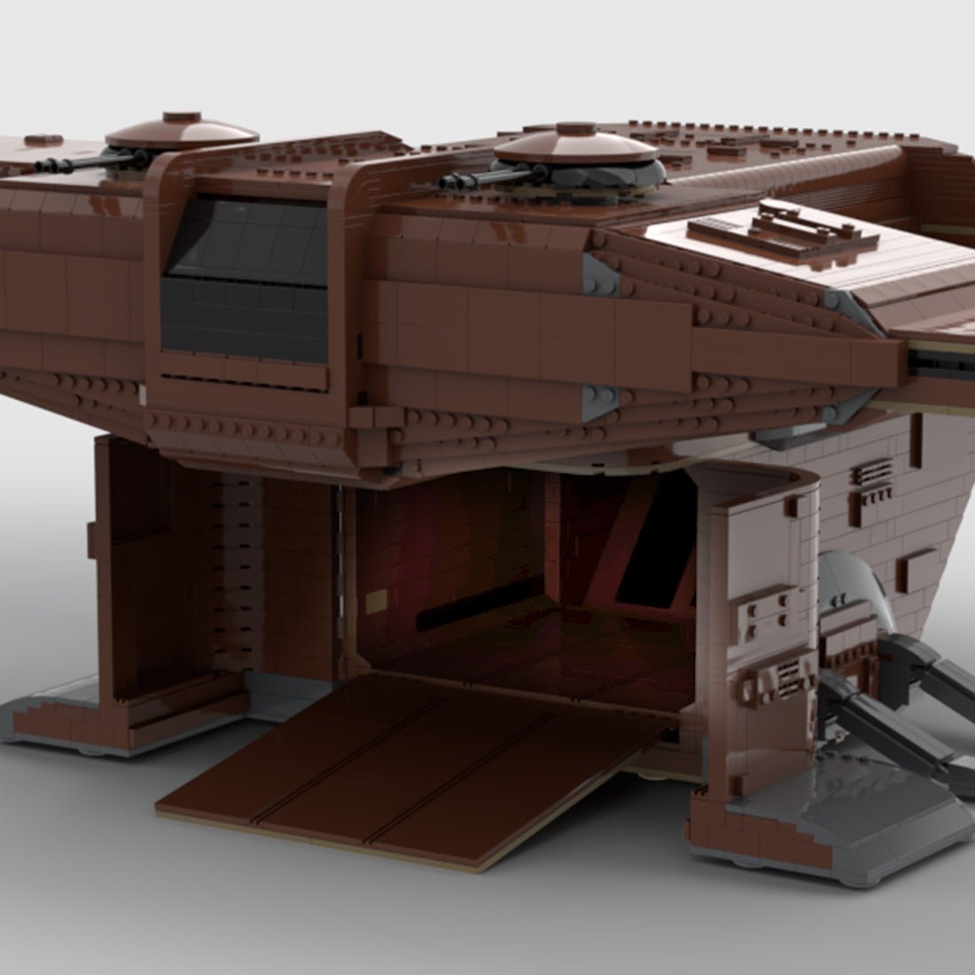 MOC - 96062 Sci - fi Space War Landing Craft Model - LesDiy -