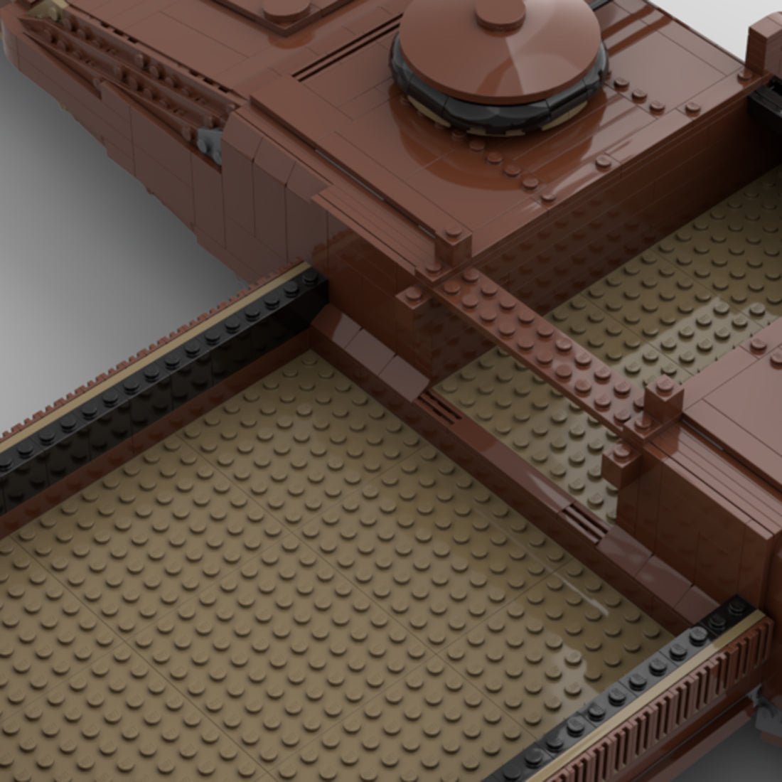 MOC - 96062 Sci - fi Space War Landing Craft Model - LesDiy -