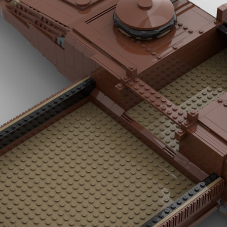 MOC - 96062 Sci - fi Space War Landing Craft Model - LesDiy -