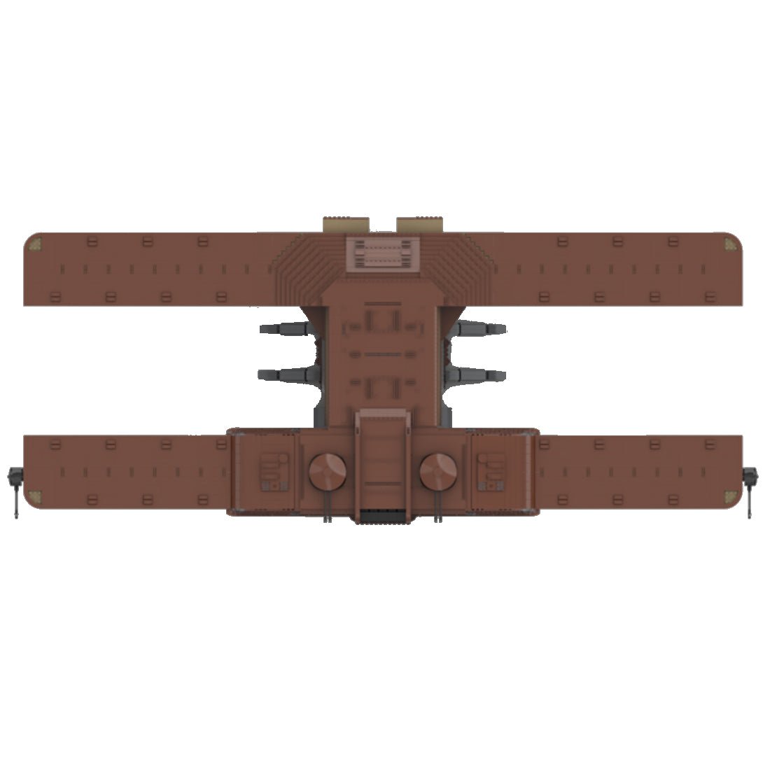 MOC - 96062 Sci - fi Space War Landing Craft Model - LesDiy -