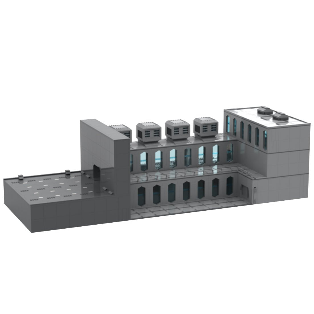 MOC - 96064 Sci - fi Space Wars Modular Military Scene - LesDiy -