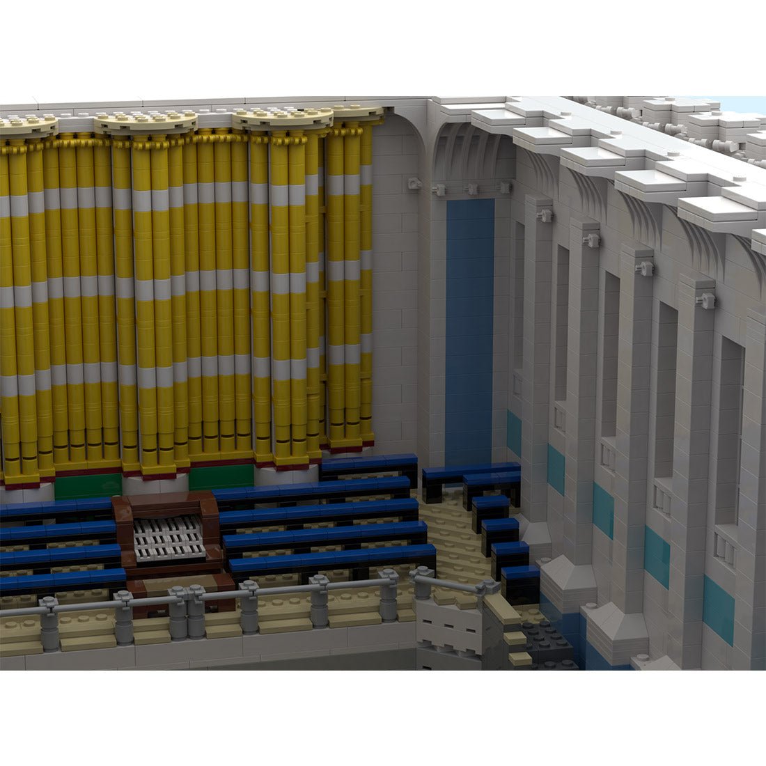 MOC - 96640 Birmingham Town Hall - LesDiy