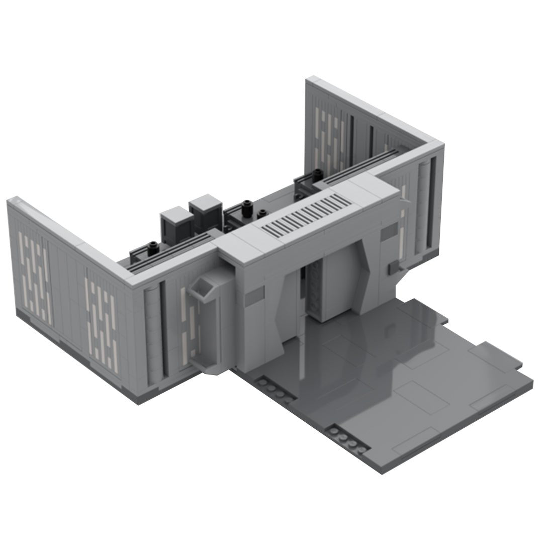 MOC - 96788 Space Wars Modular Armory Model - LesDiy -