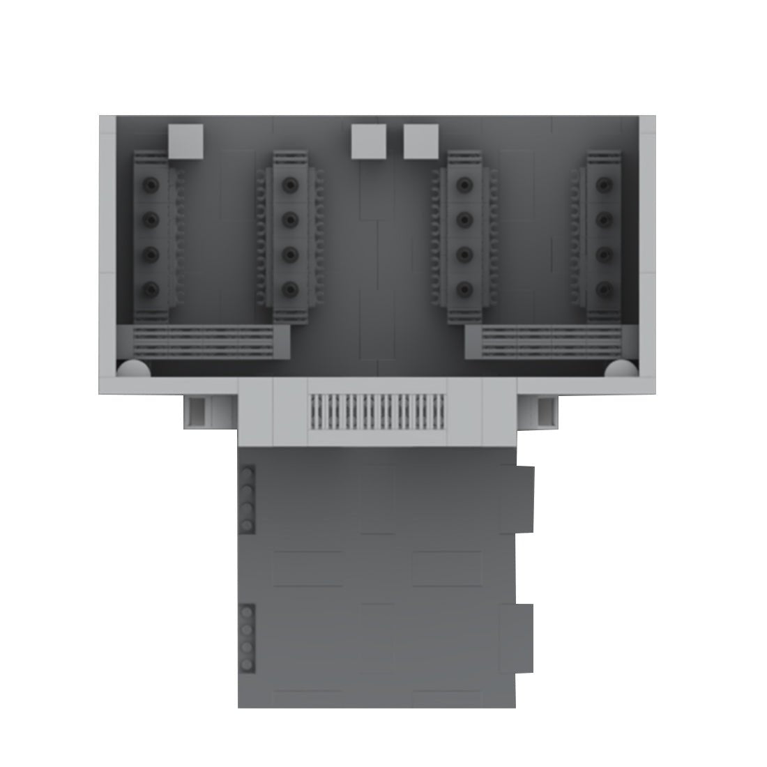 MOC - 96788 Space Wars Modular Armory Model - LesDiy -