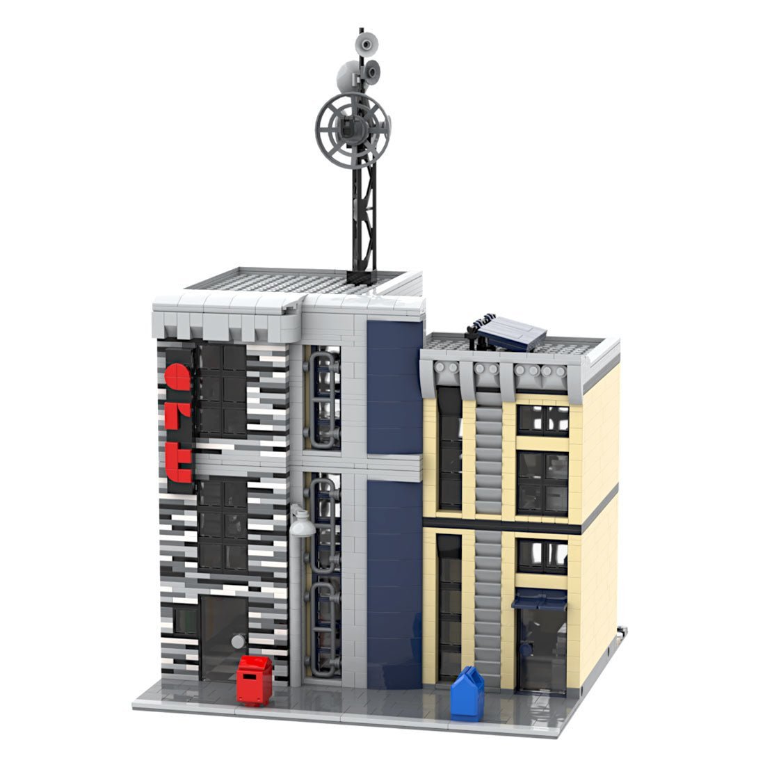 MOC - 96960 Art Gallery & Residential House - LesDiy -