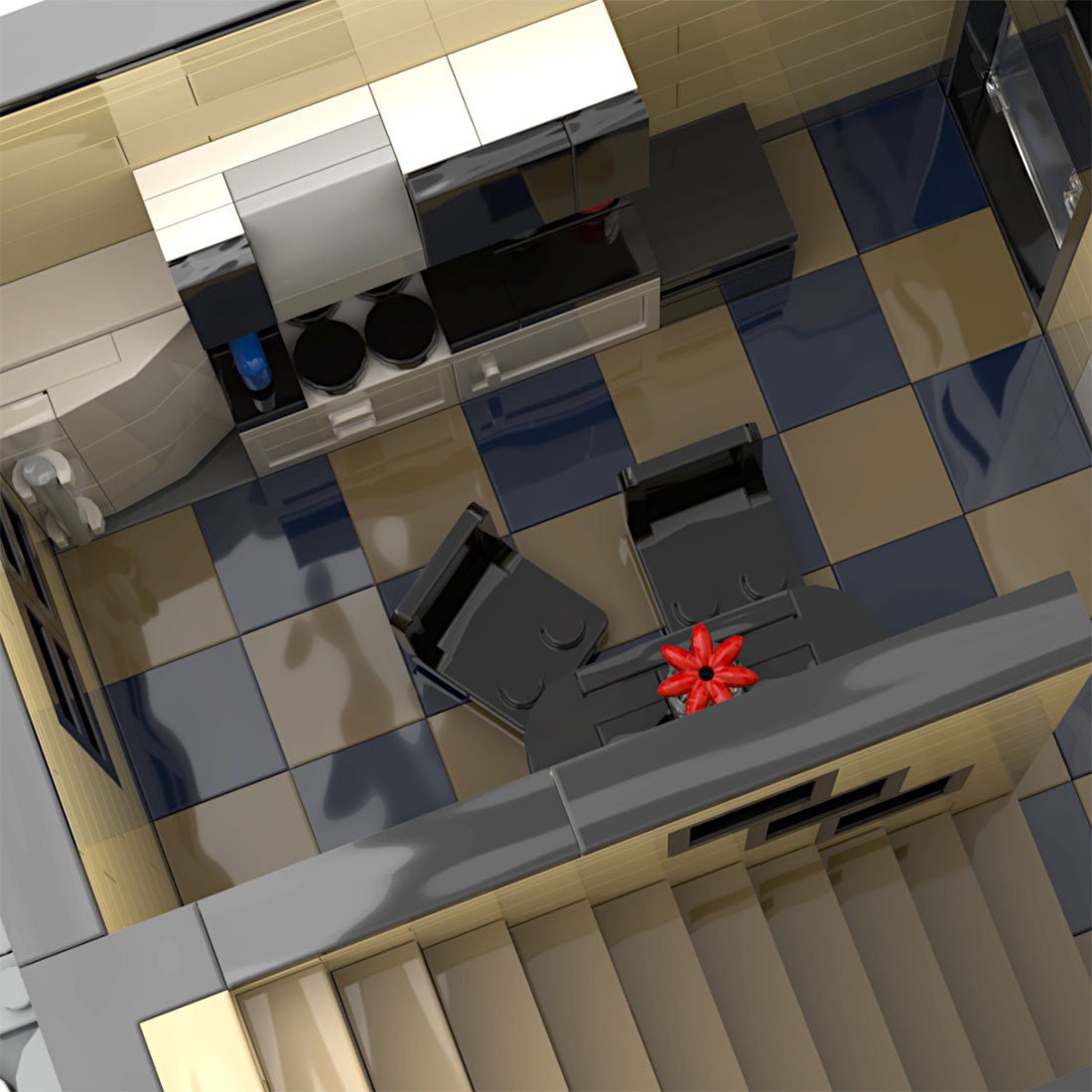 MOC - 96960 Art Gallery & Residential House - LesDiy