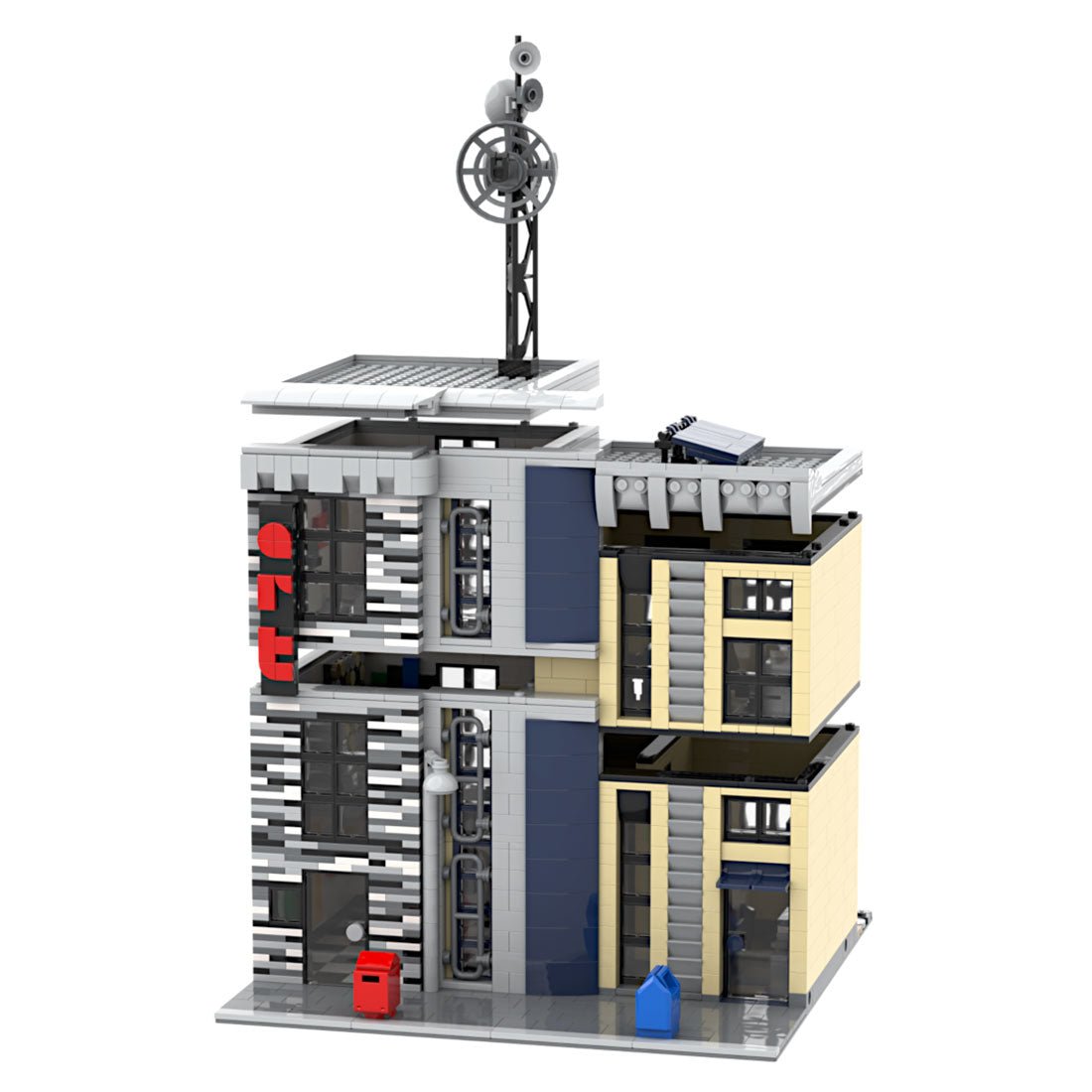 MOC - 96960 Art Gallery & Residential House - LesDiy