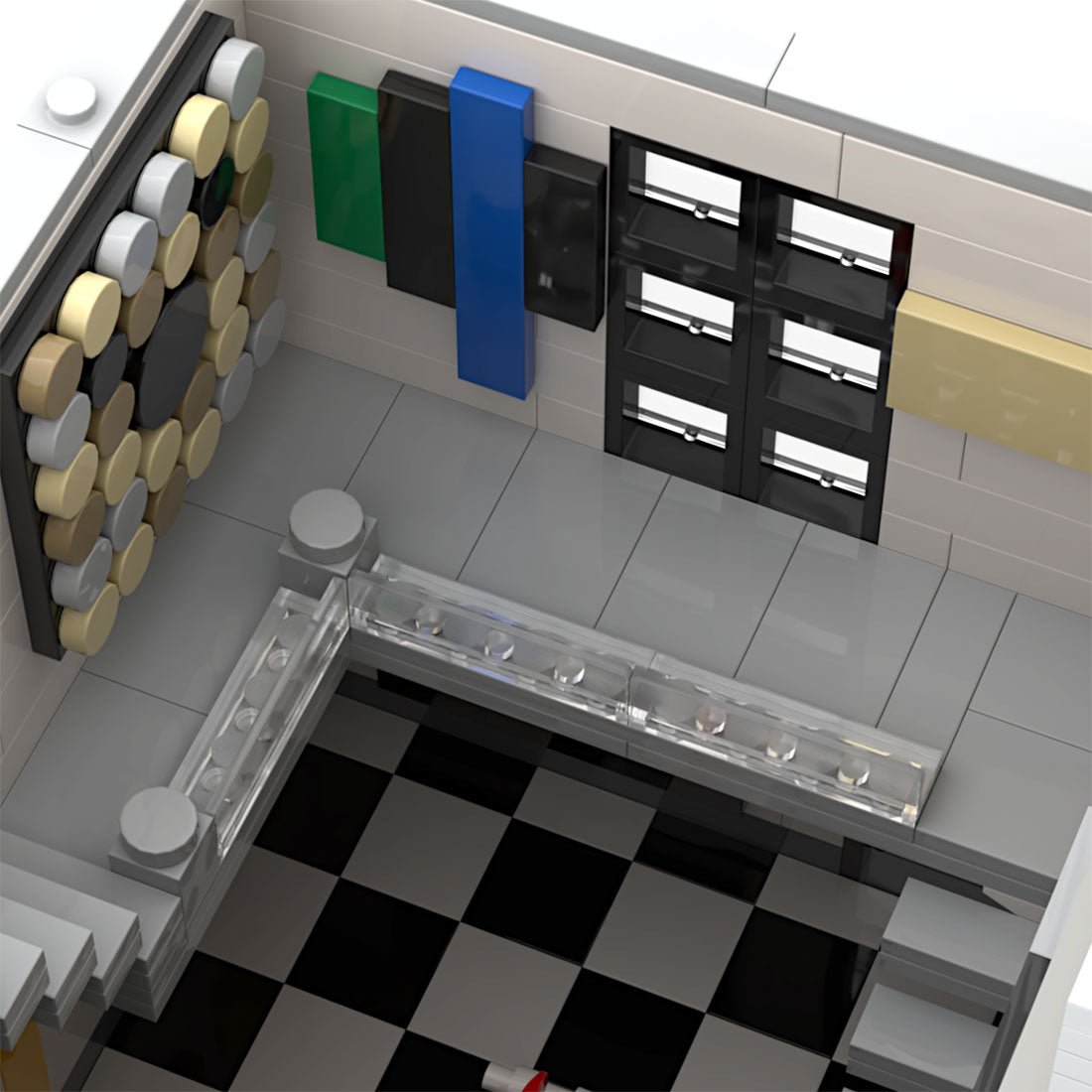 MOC - 96960 Art Gallery & Residential House - LesDiy