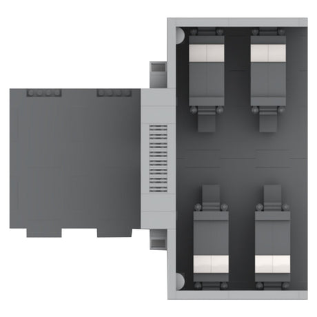 MOC - 97474 Sci - fi Space Modular Barracks Model - LesDiy -