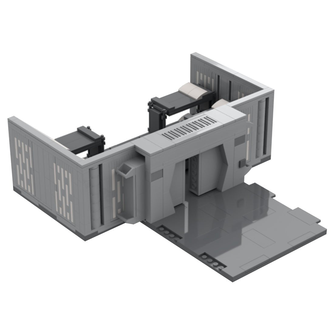 MOC - 97474 Sci - fi Space Modular Barracks Model - LesDiy -