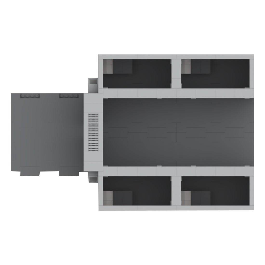 MOC - 97479 Sci - fi Space Wars Modular Prison Model - LesDiy -