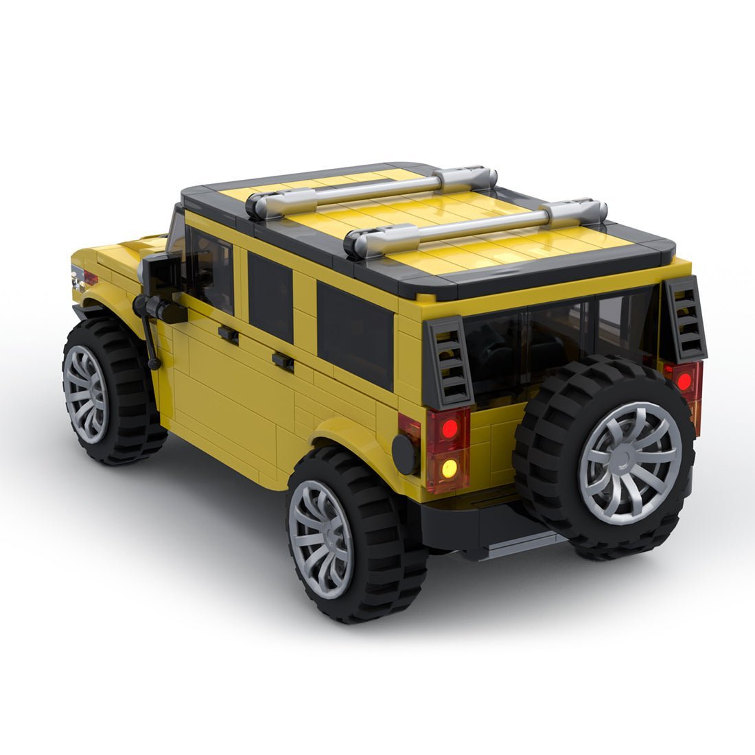 MOC - 97615 Hummer H2 Off - Road Car - LesDiy -