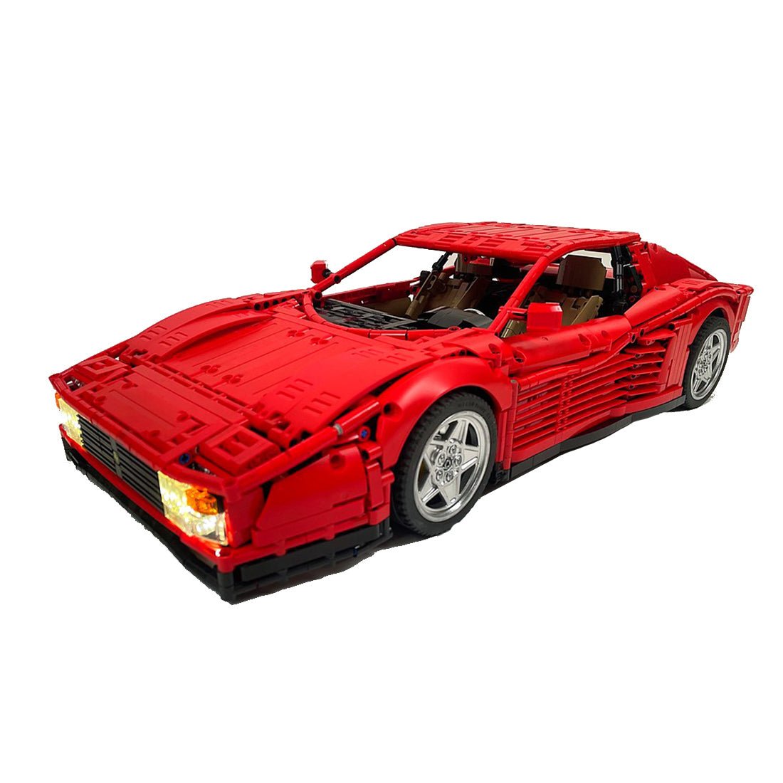 MOC - 98925 Ferrari Testarossa - Dynamic - LesDiy -