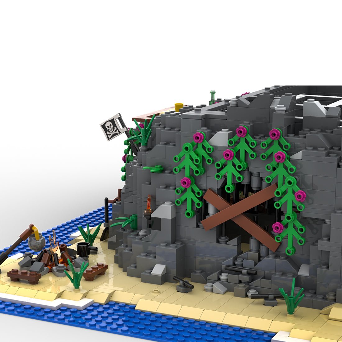 MOC - 99393 Pirate Fortress - LesDiy -