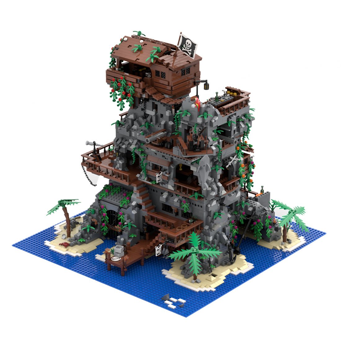MOC - 99393 Pirate Fortress - LesDiy -