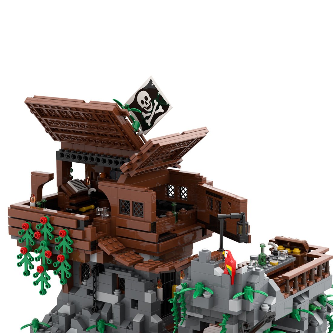 MOC - 99393 Pirate Fortress - LesDiy -