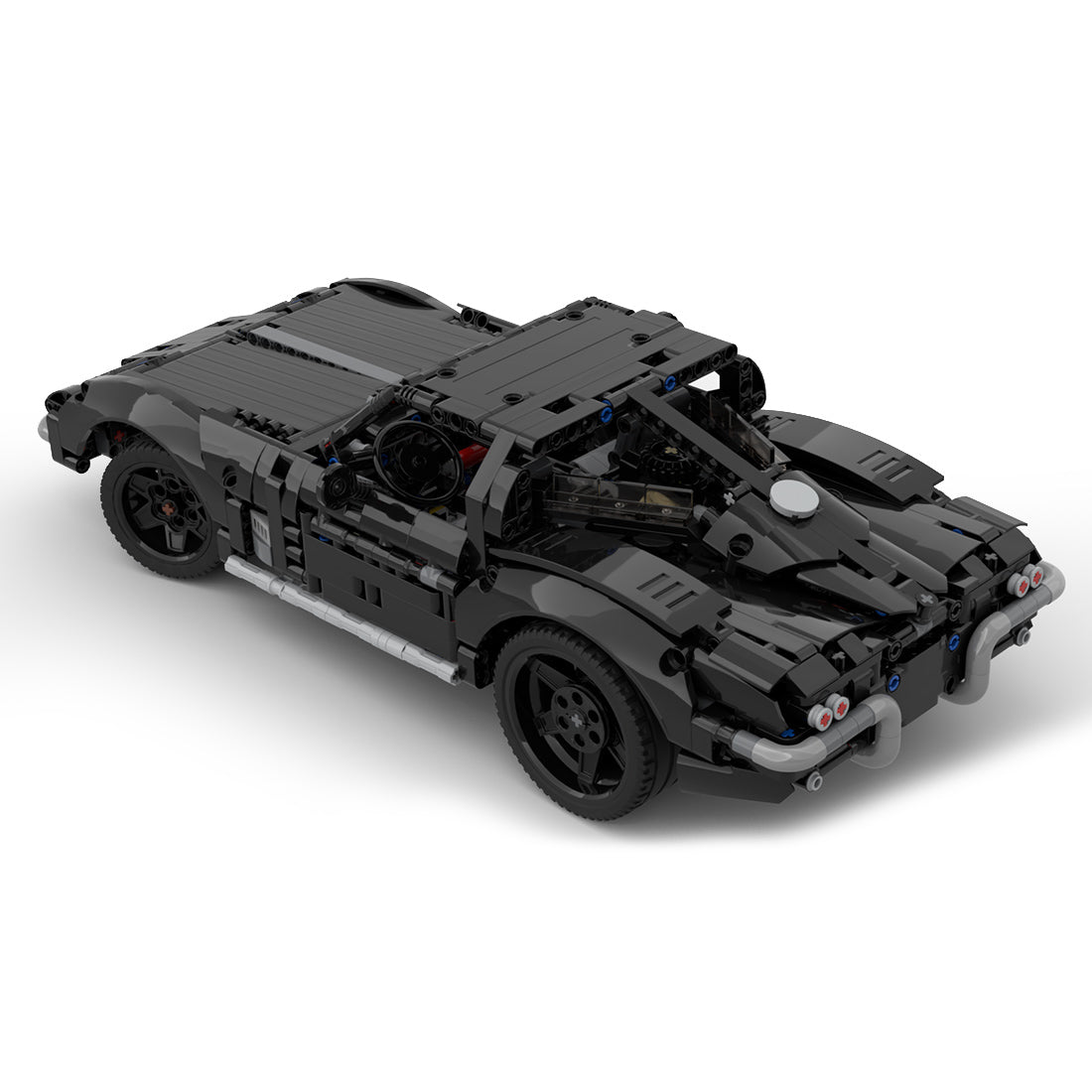 MOC - 99666 Corvette Sting Ray 1963 - LesDiy -